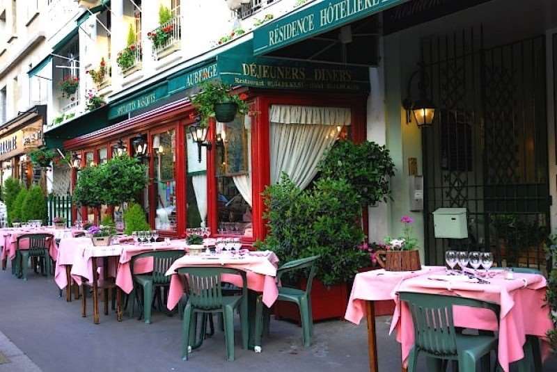 绿色加兰特酒店及餐厅 巴黎 餐厅 照片